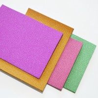 100mic colorful glitter lamination film paper