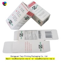 Customized printed medicine paper cardboard box